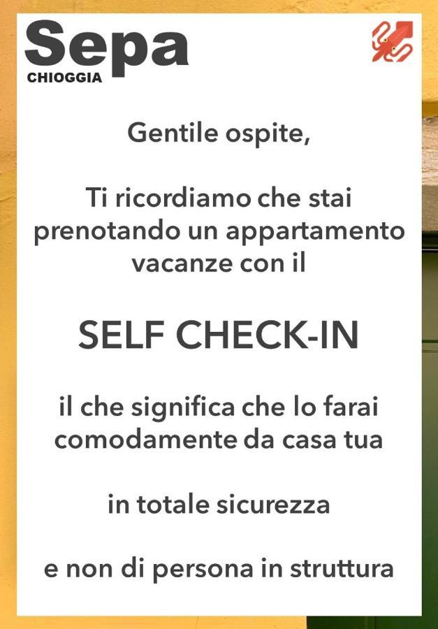 Sepa Chioggia Calle Larga Bersaglio Eksteriør bilde